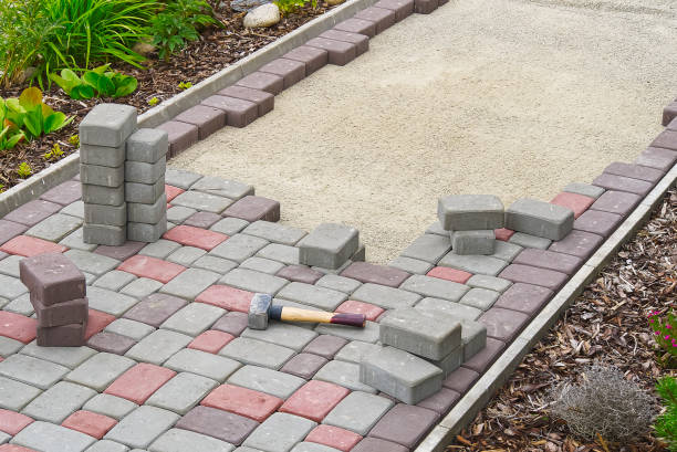 Permeable Paver Driveway in Woodbranch, TX